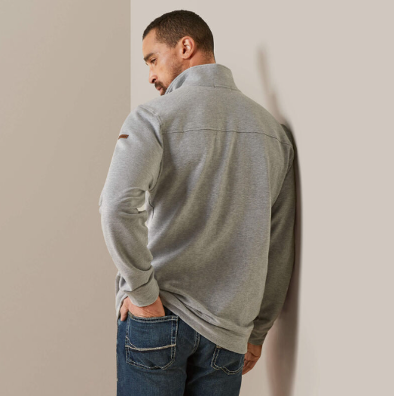 Ariat Mens Kentfield Sweatshirt Grey-1